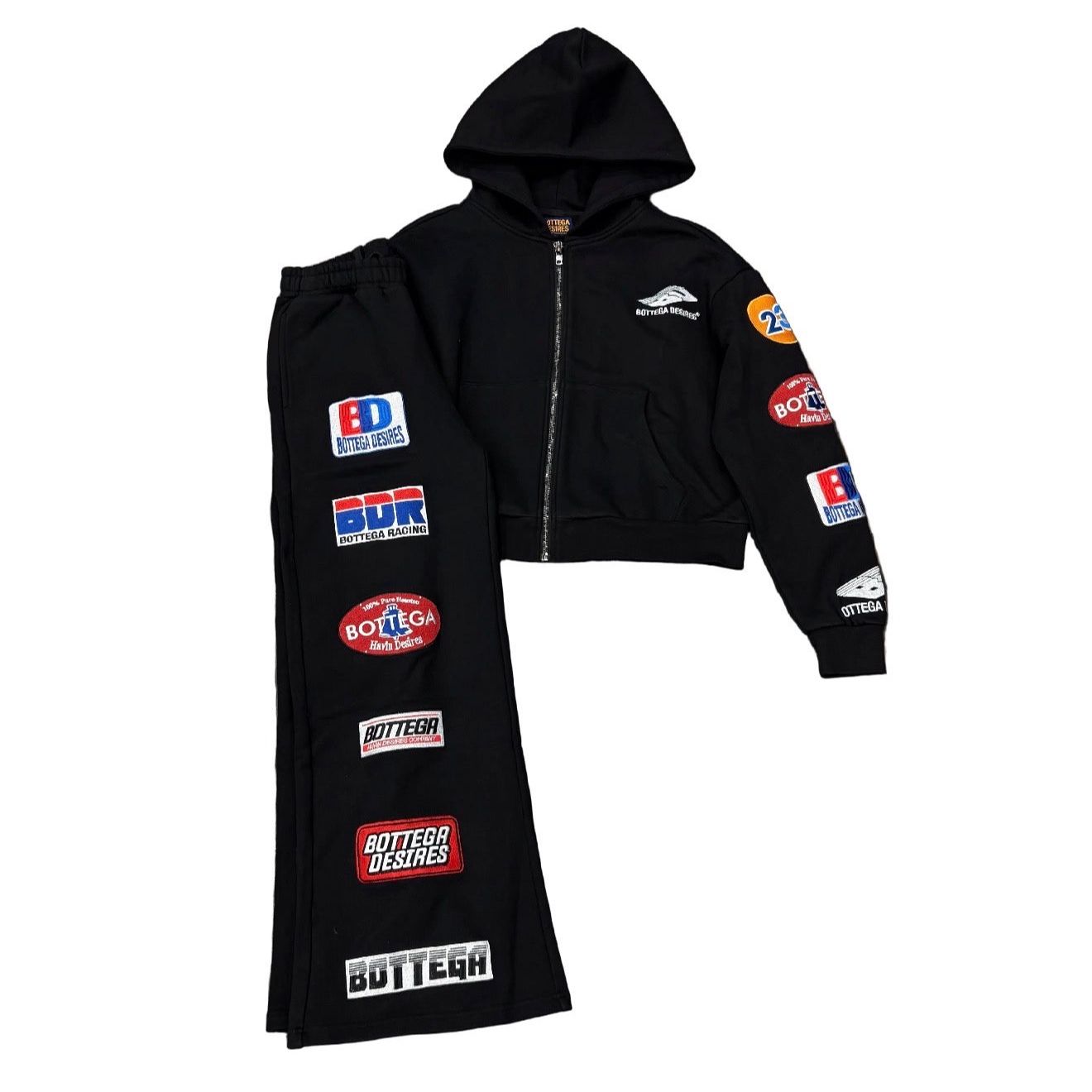 Bottega Desires Sweatsuit Black