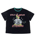 Stile De Amor ‘Clover’ Tee Black Wash