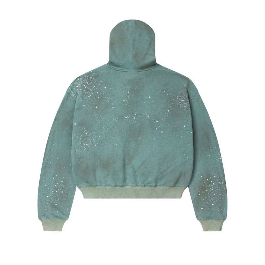 Vale Forever Bank Zip Up Hoodie Green