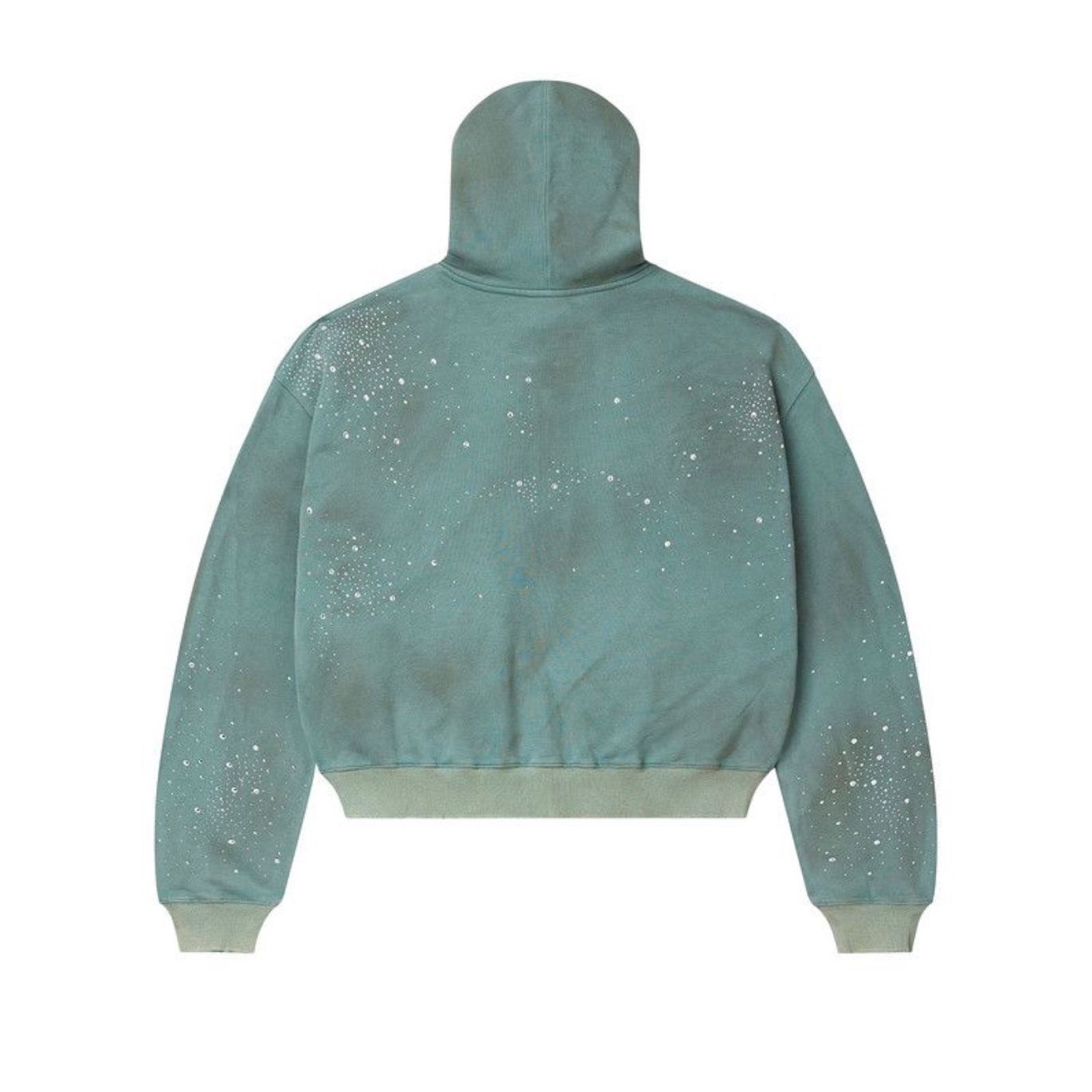 Vale Forever Bank Zip Up Hoodie Green