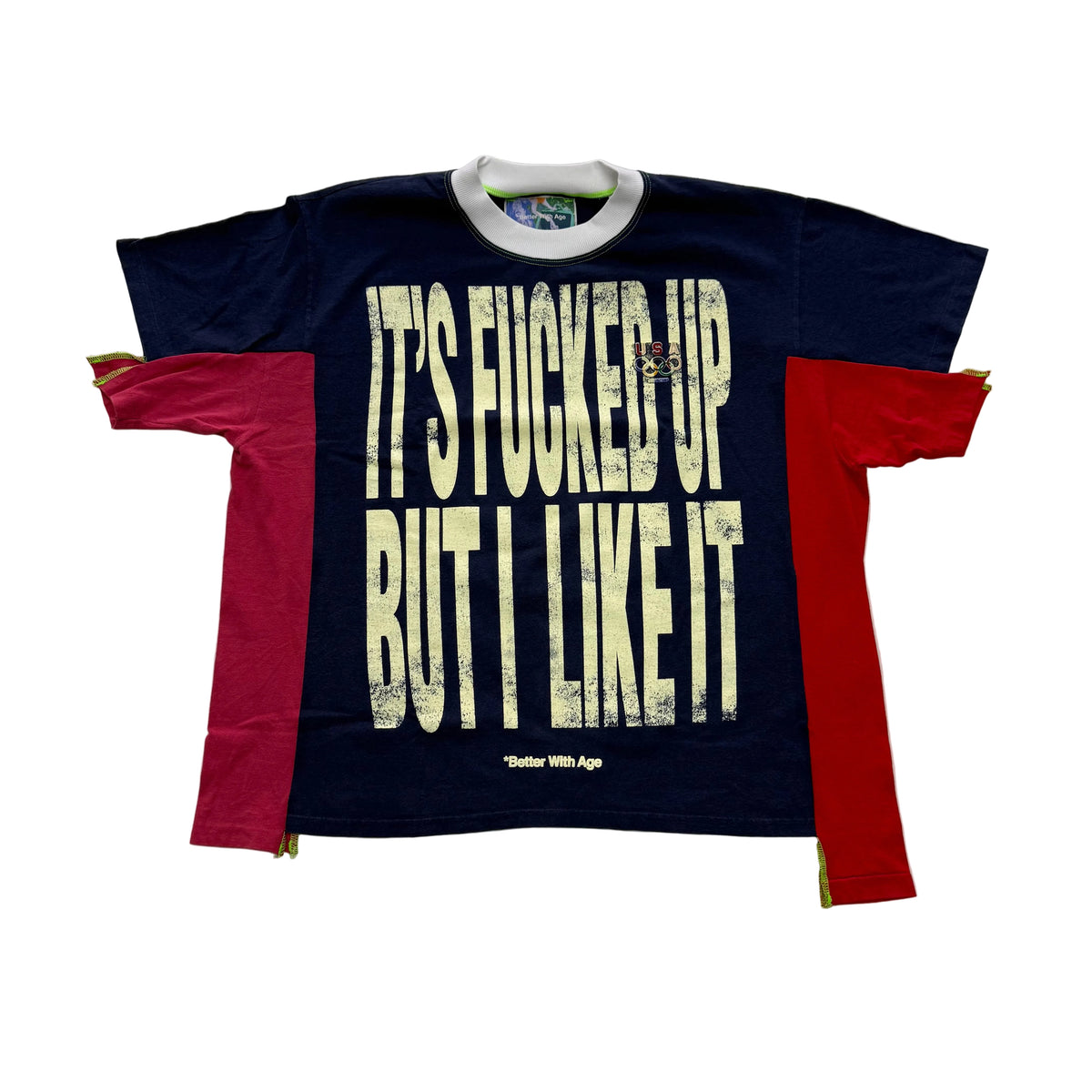Better With Age 'Poison 3 Panel' Multicolor Tee