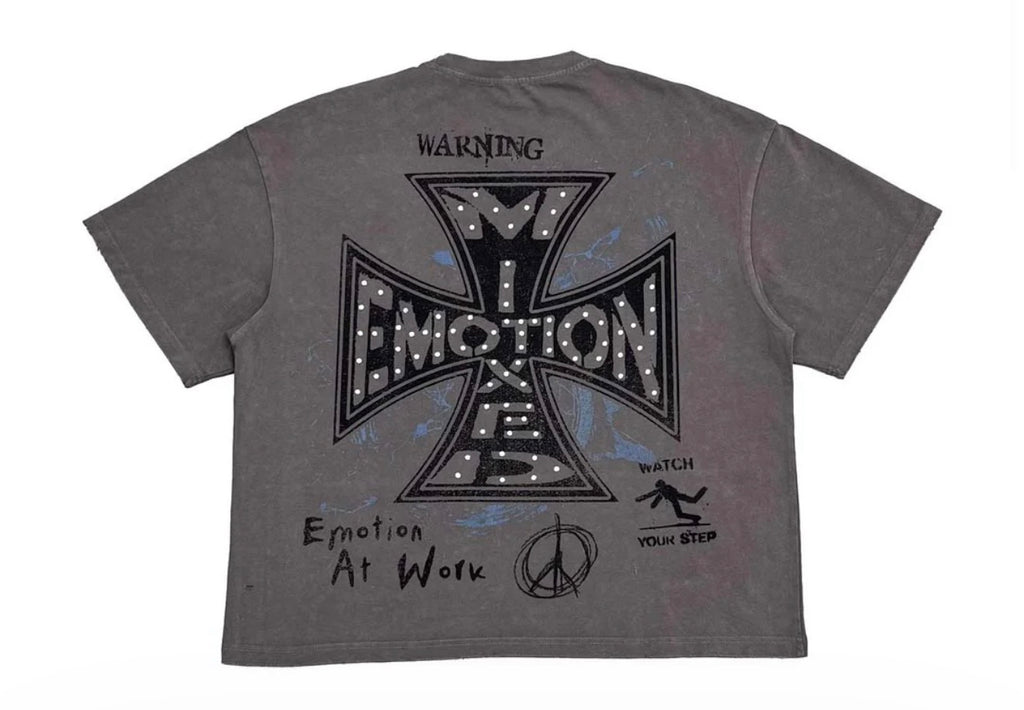 Mixed Emotions Grey Friends Tee