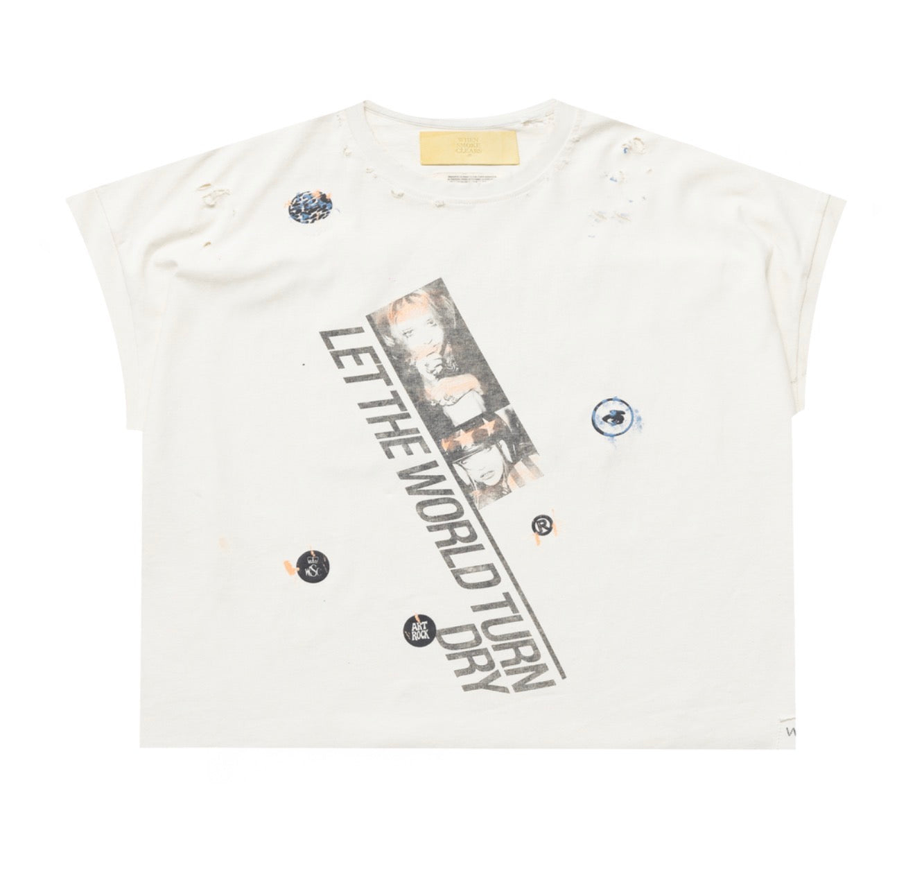 When Smoke Clears ‘Turn Dry’ Cut Off Tee Cream