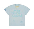 When Smoke Clears ‘Paint Thrashed’ Tee Blue