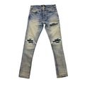 Mike Amiri Jeans Indigo Emerald Patch MX1