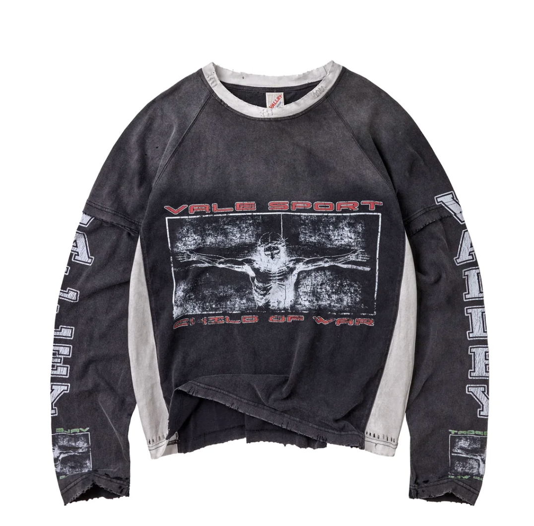 Vale Forever ‘Holy Spirit’ Longsleeve Black Wash