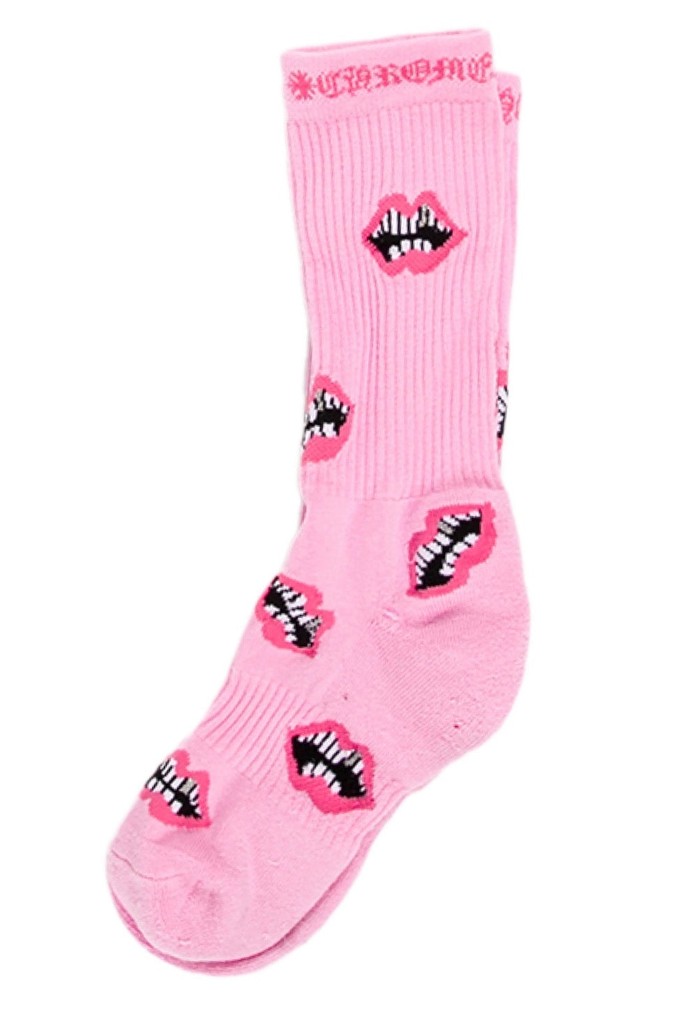 Chrome Hearts Pink Matty Socks