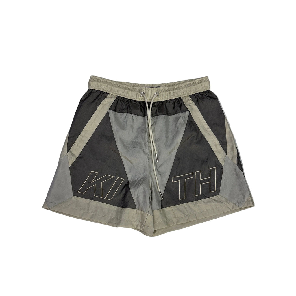 Kith Turbo Shorts Nylon Grey/Cream