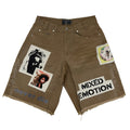 Mixed Emotions ‘Chaos’ Carpenter Shorts Tan