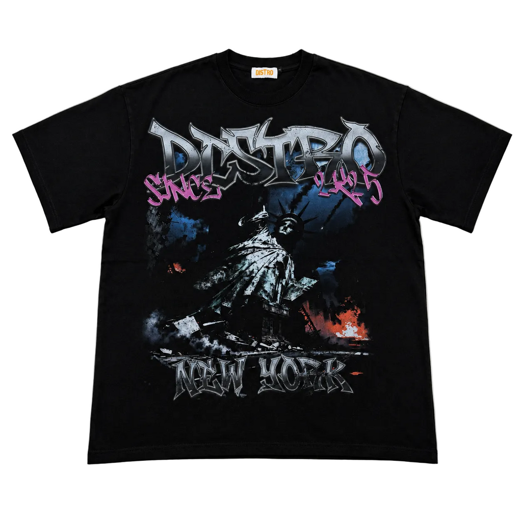 DISTRO - City On Fire Tee