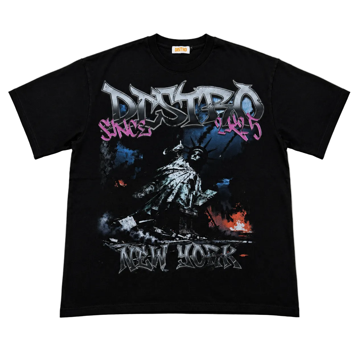 DISTRO - City On Fire Tee
