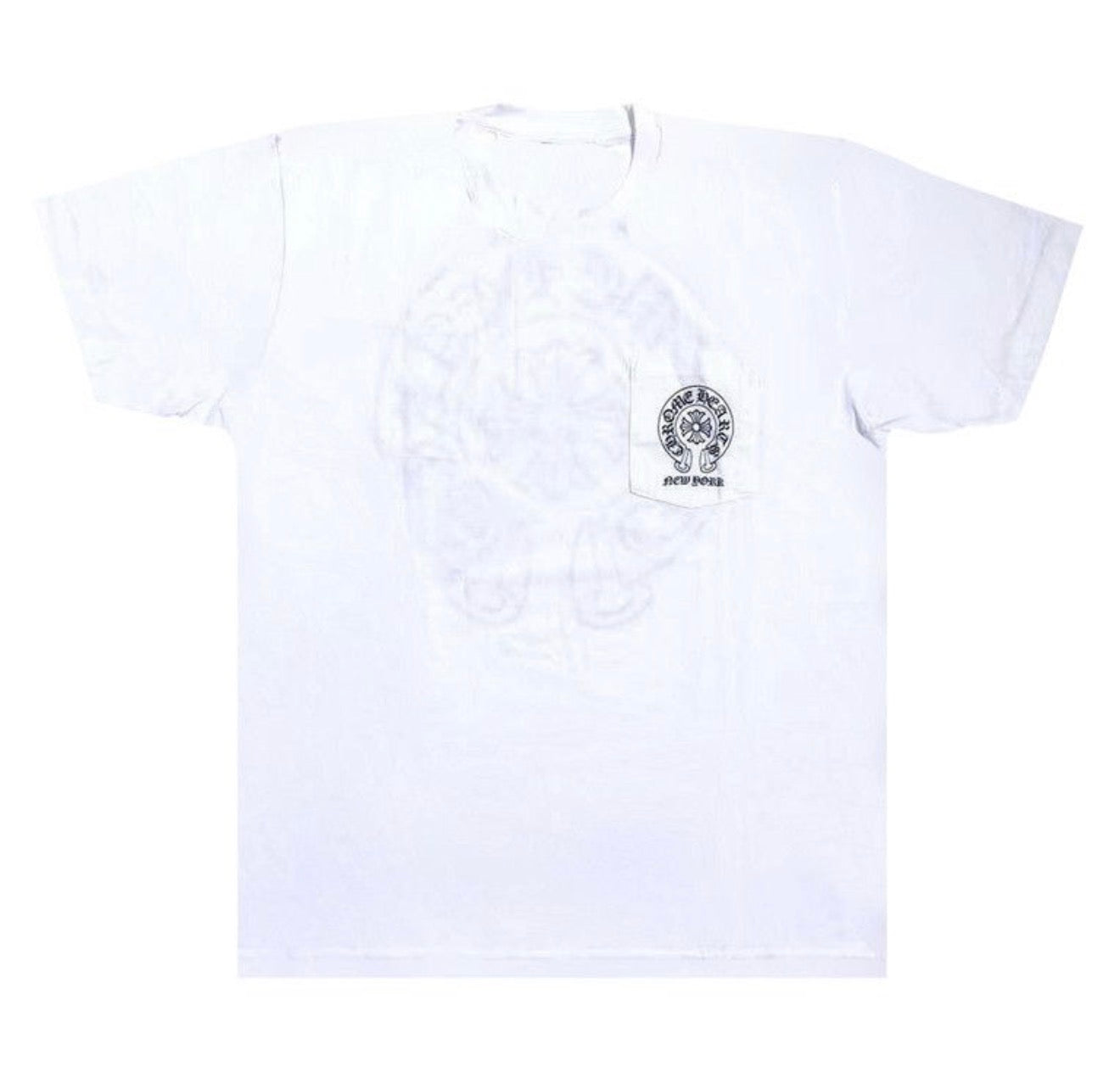 Chrome Hearts ‘Horse Shoe’ New York Exclusive Tee White