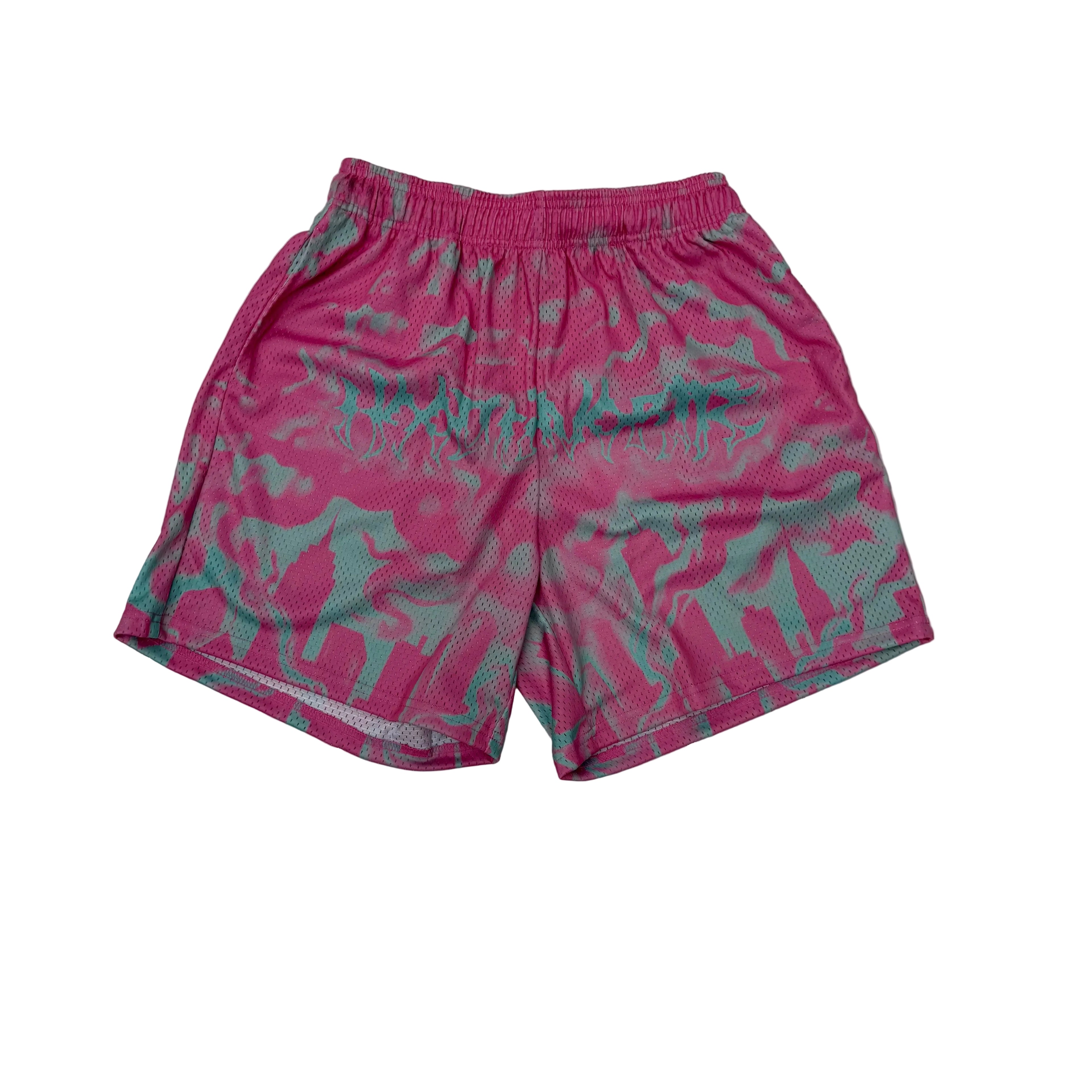 Hood Favorite Pink Mesh Shorts