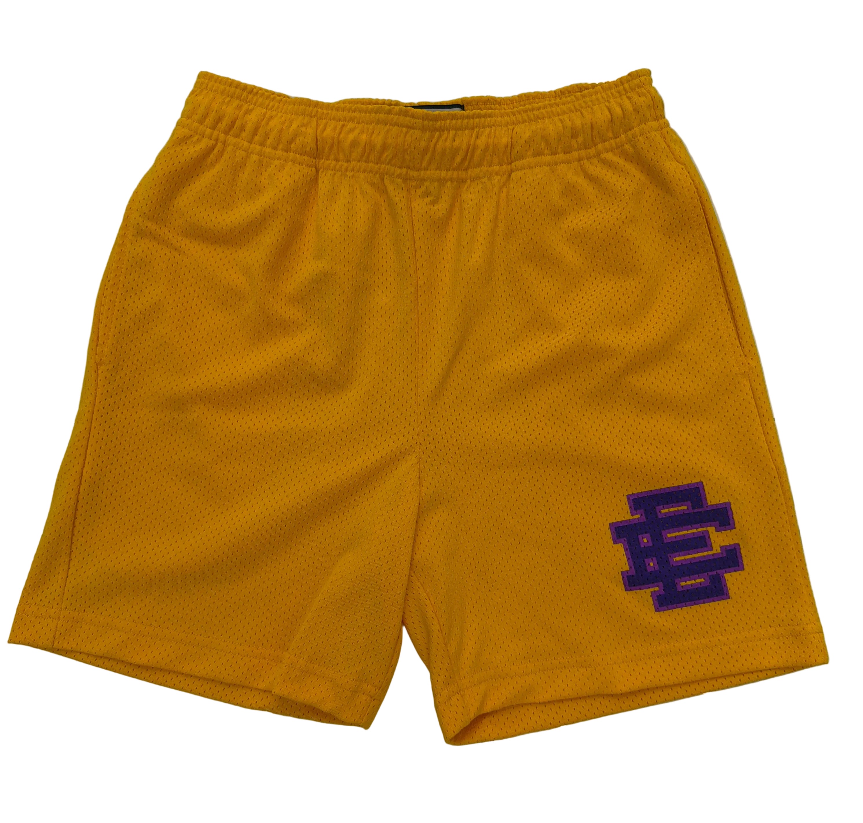 Eric Emanuel Basic Mesh Shorts Yellow