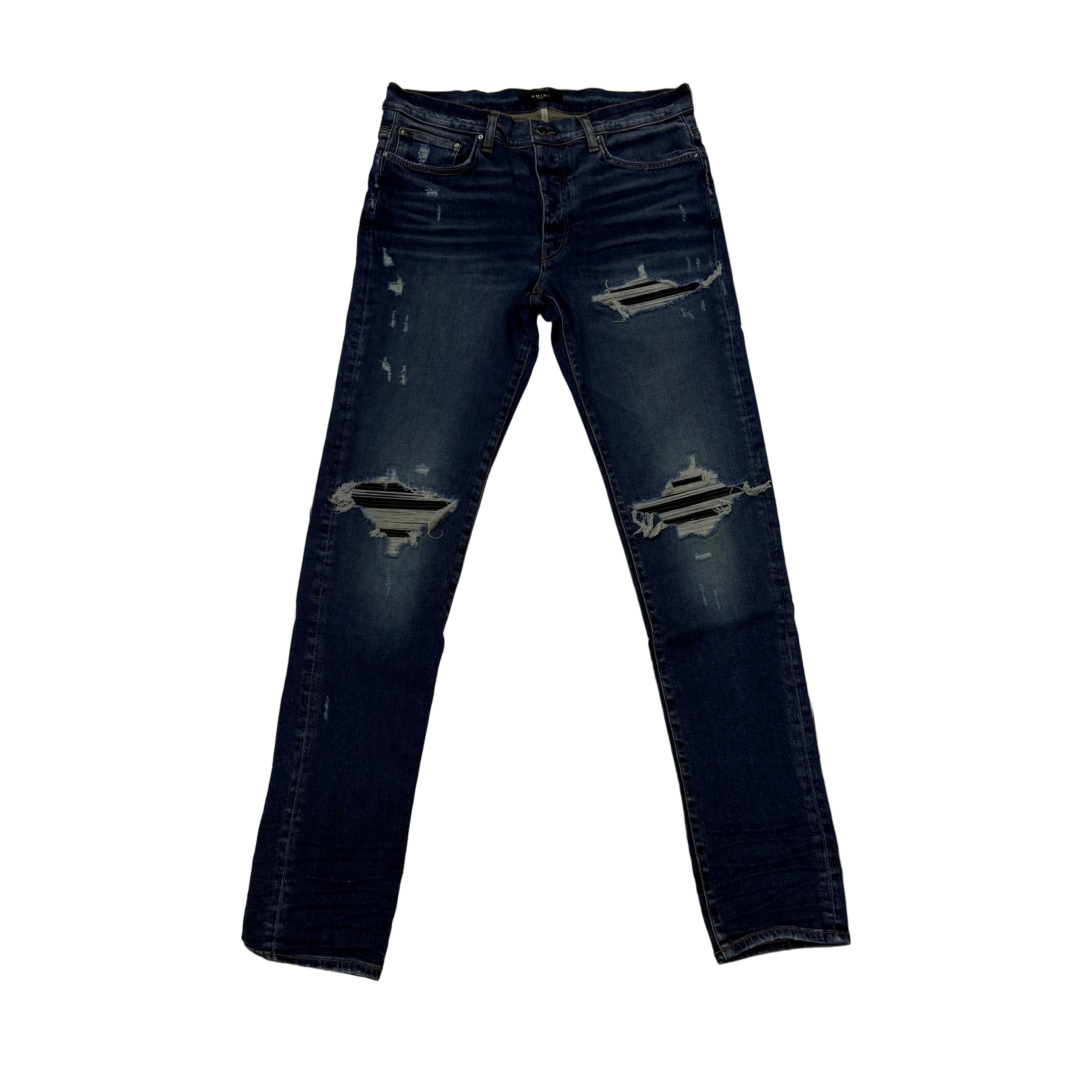 Mike Amiri Jeans Deep Classic Black Patch MX1