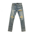 Mike Amiri Light Wash Yellow Patch MX1