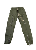 Rick Owens Olive Green Temple Bauhaus Cargo Pants