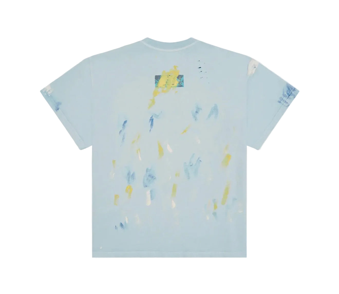 When Smoke Clears ‘Paint Thrashed’ Tee Blue