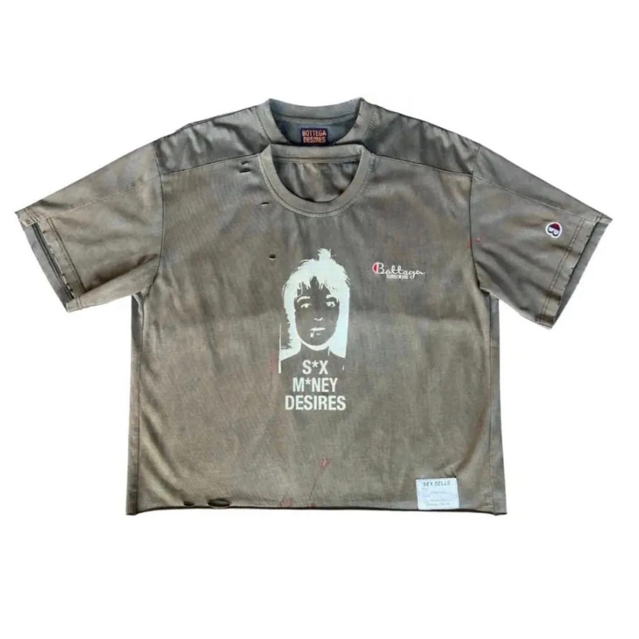 Bottega Desires ‘Sex Sells’ Tee Olive