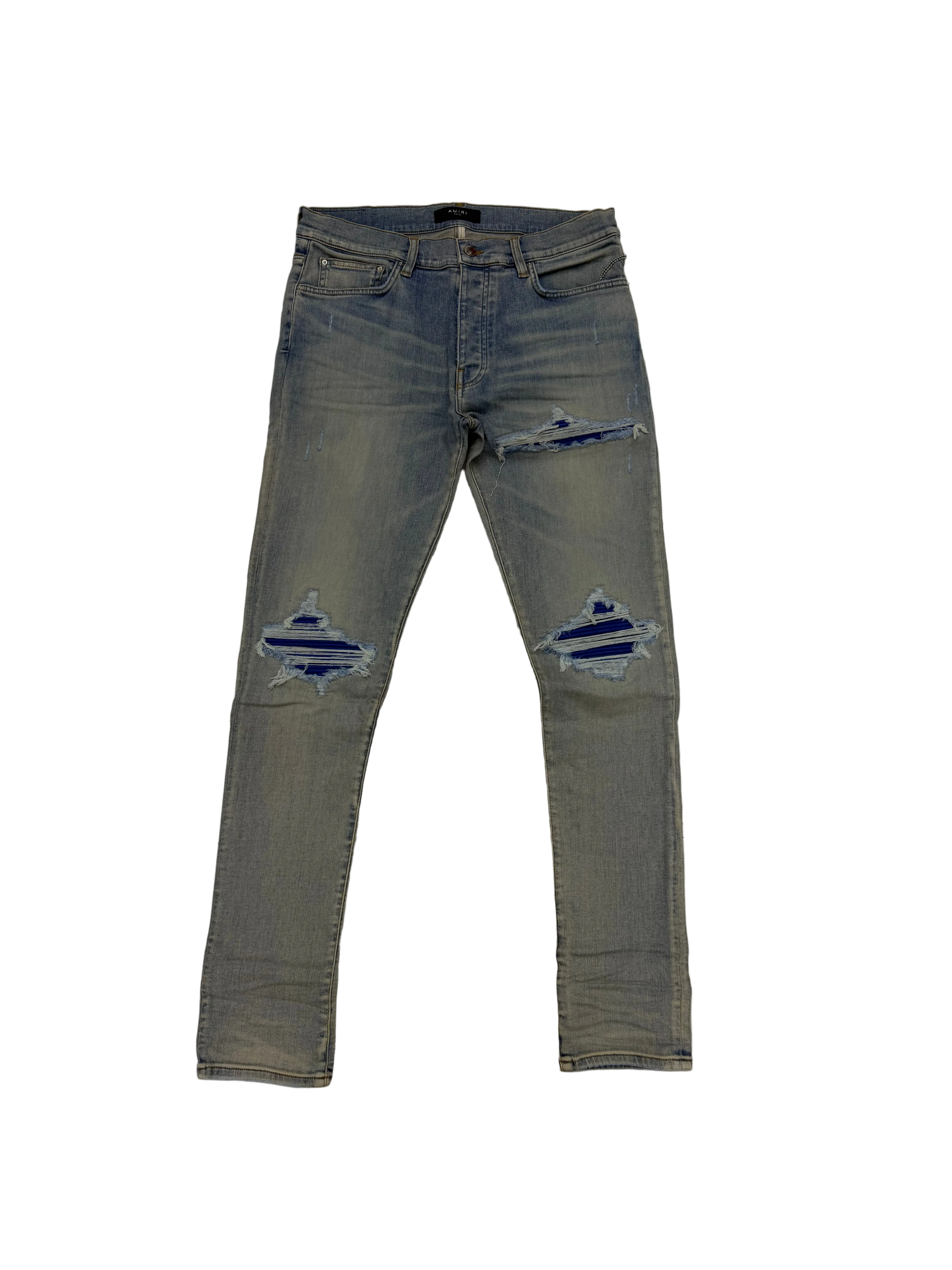 Mike Amiri MX1 ‘Blue Patch’ Jeans