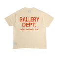 Gallery Dept Souvenir Logo Tee Tan Orange