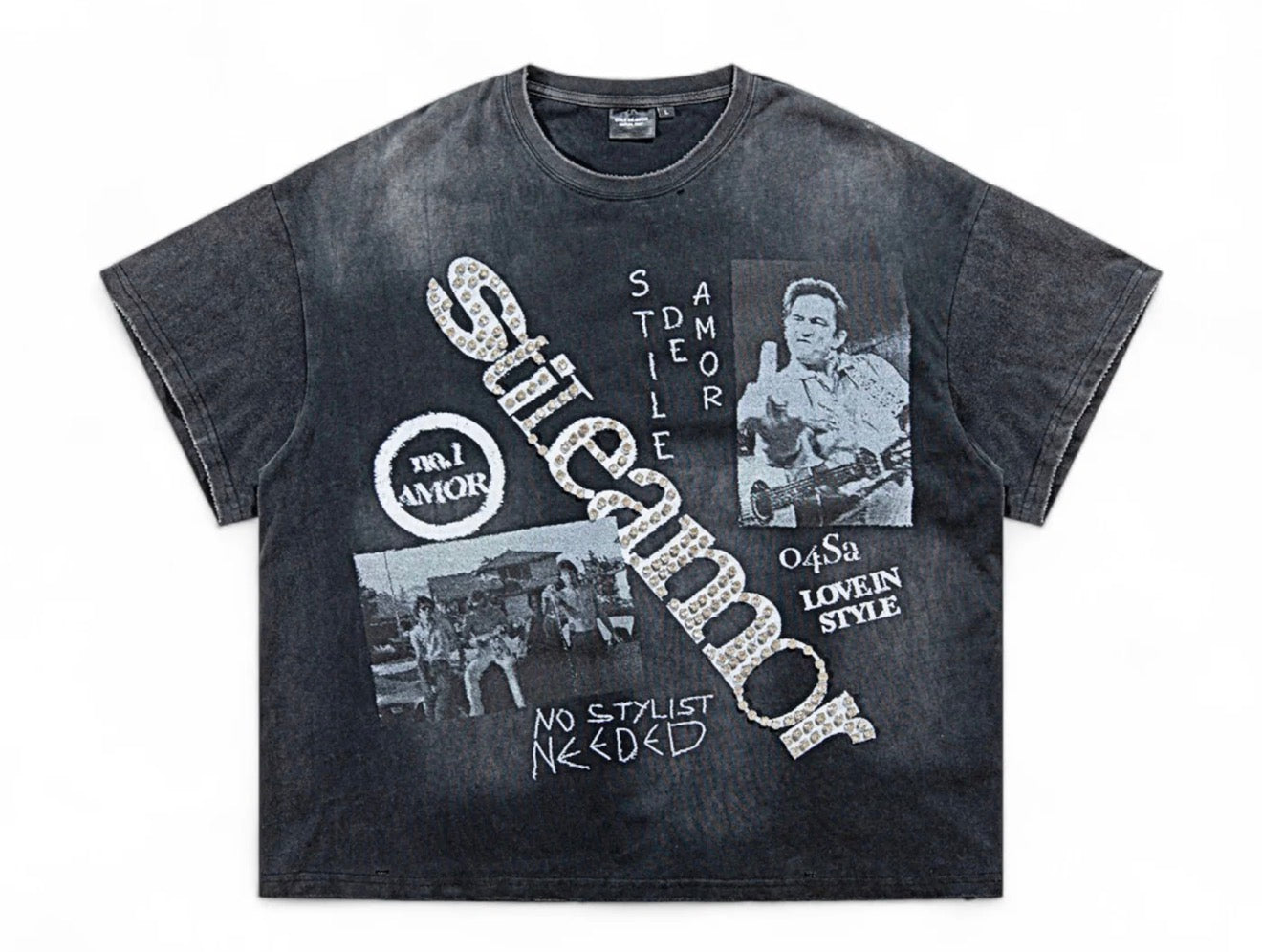 Stile De Amor Black No Stylist Tee