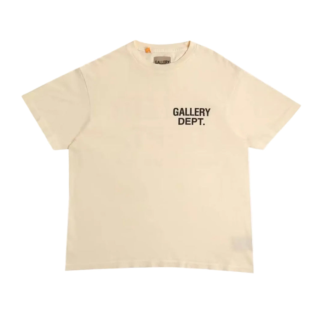 Gallery Dept Souvenir Logo Tee Tan Orange