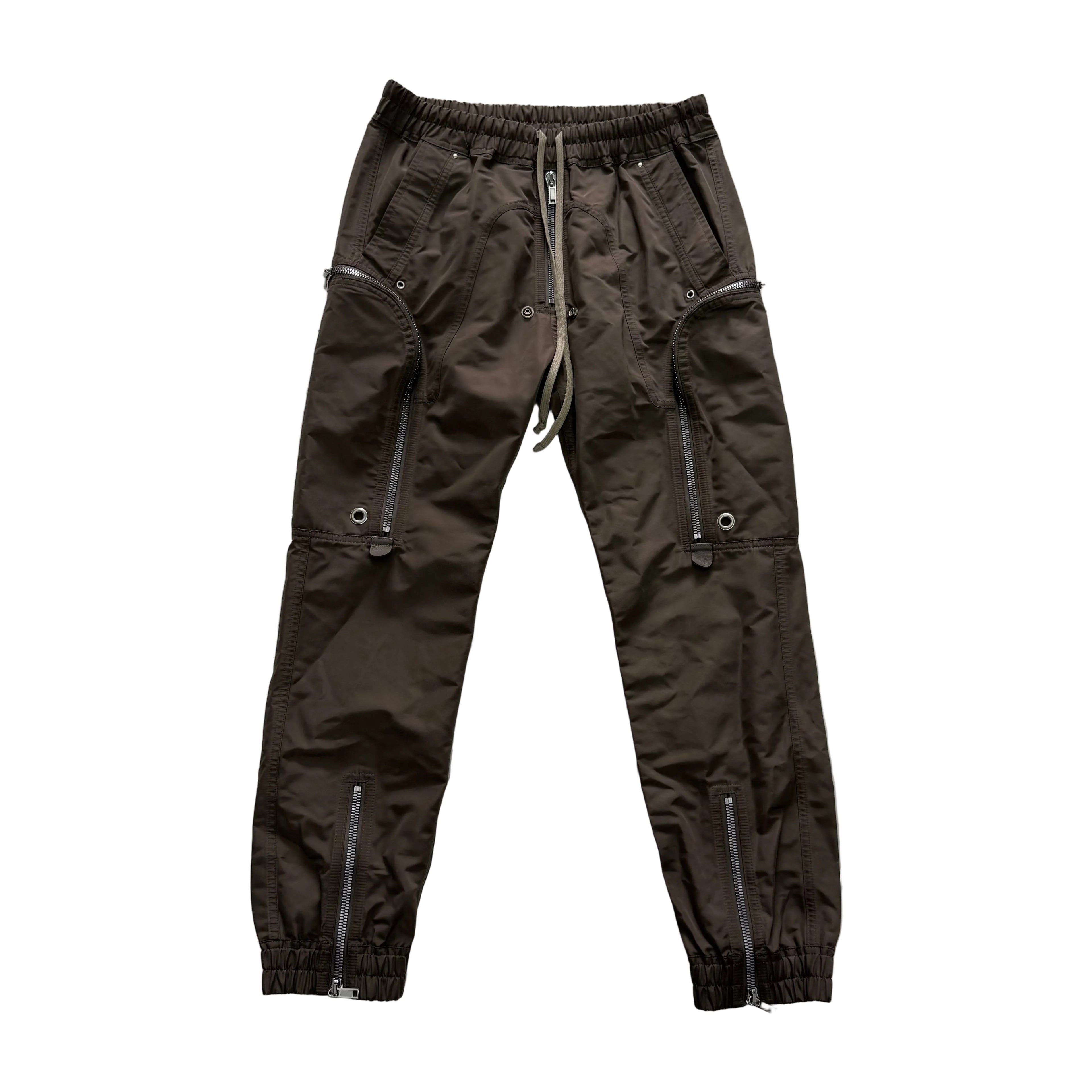 Rick Owens Grey Temple Bauhaus Cargo Pants
