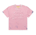 When Smoke Clears ‘Paint Thrashed’ Tee Pink