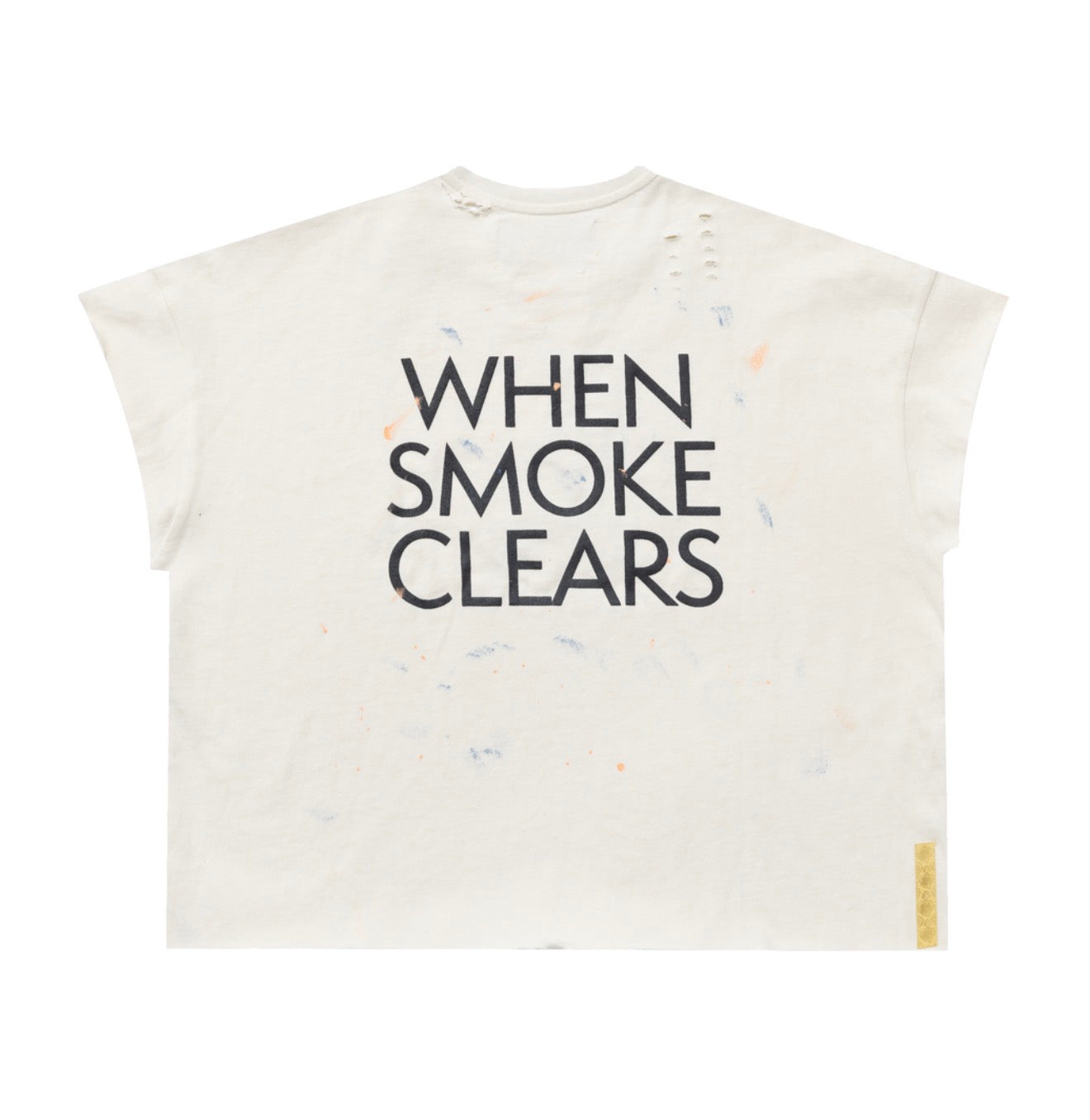 When Smoke Clears ‘Turn Dry’ Cut Off Tee Cream