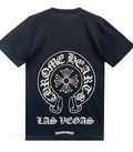 Chrome Hearts Black Vegas Horseshoe Tee