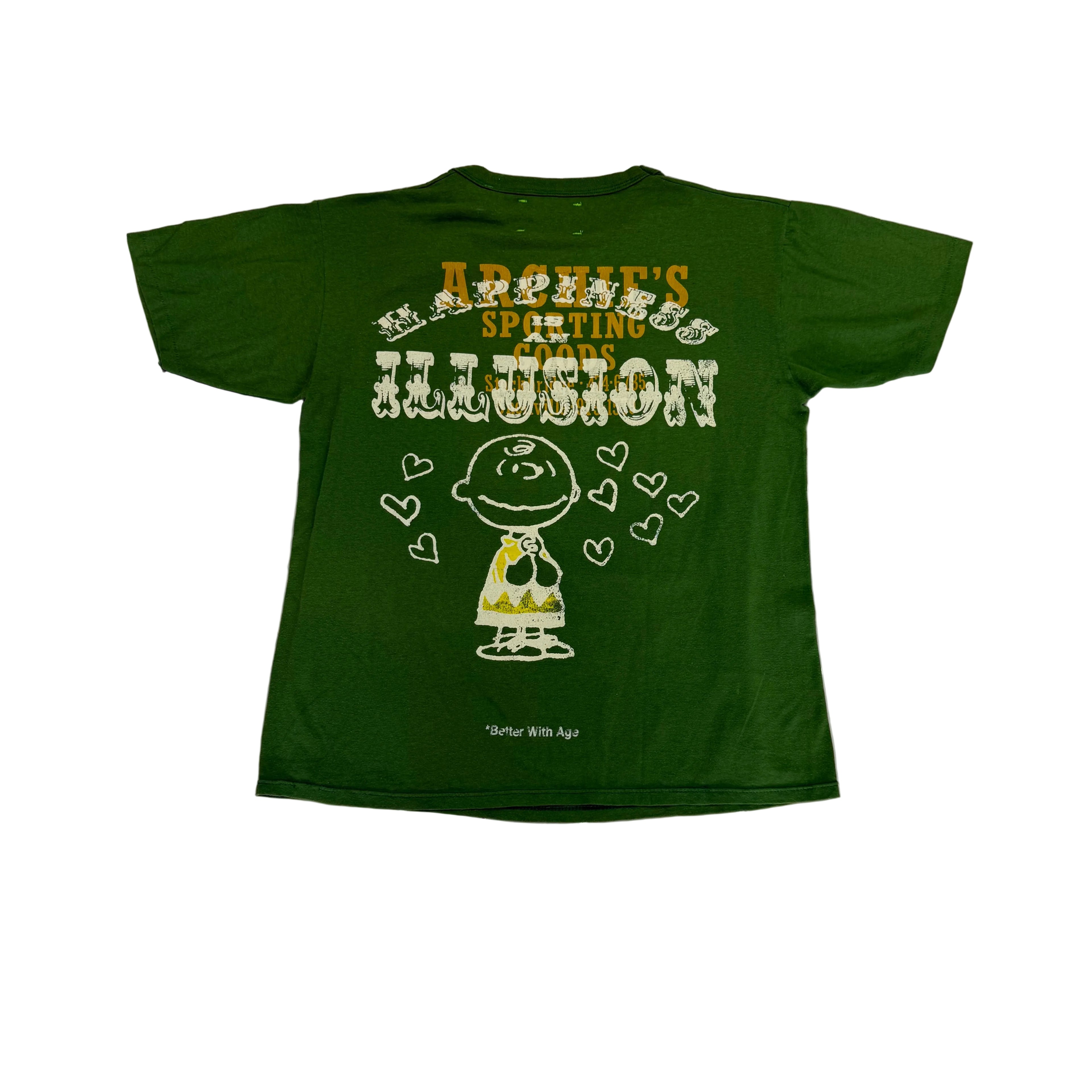 Better With Age SS26 ‘Snoopy’ Tee Lime Green