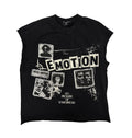 Mixed Emotions ‘Starboy’ Cut Off Tee Black