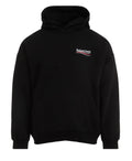 Balenciaga Campaign Logo Black Hoodie