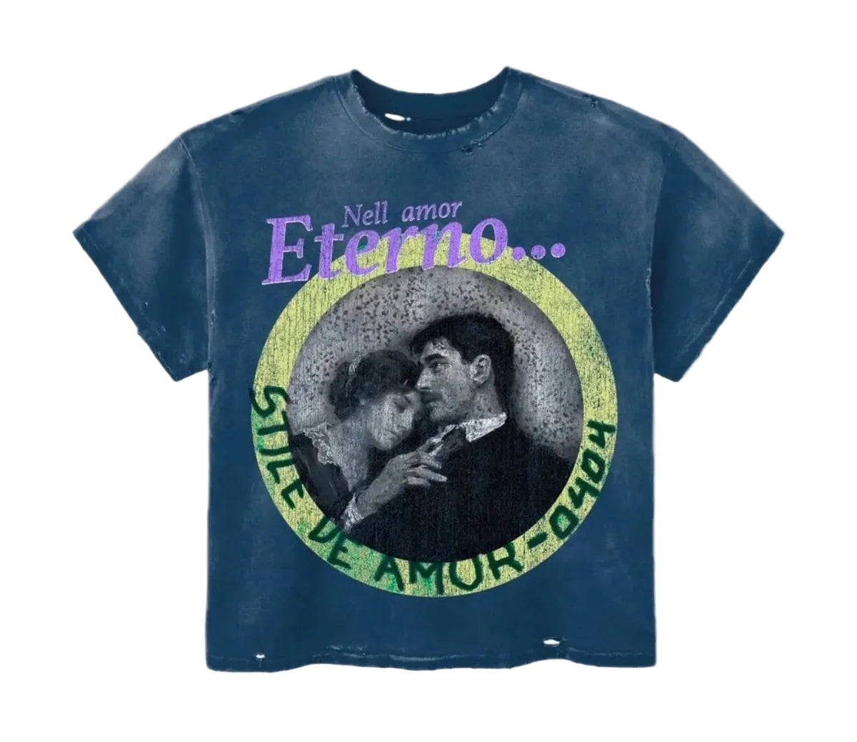 Stile De Amor ‘Nell Eterno’ Tee Navy