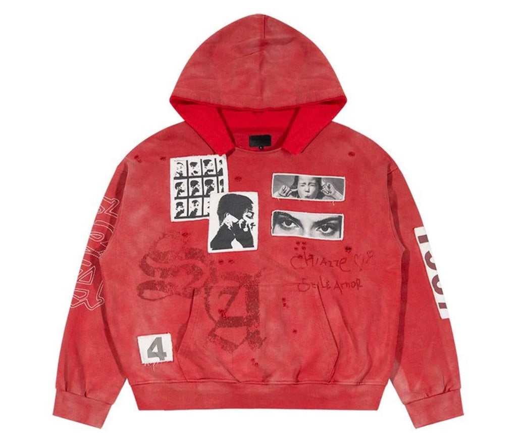 Stile Amor Red Rosso Hoodie