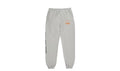 Gallery Dept Grey Orange Logo Sweatpants