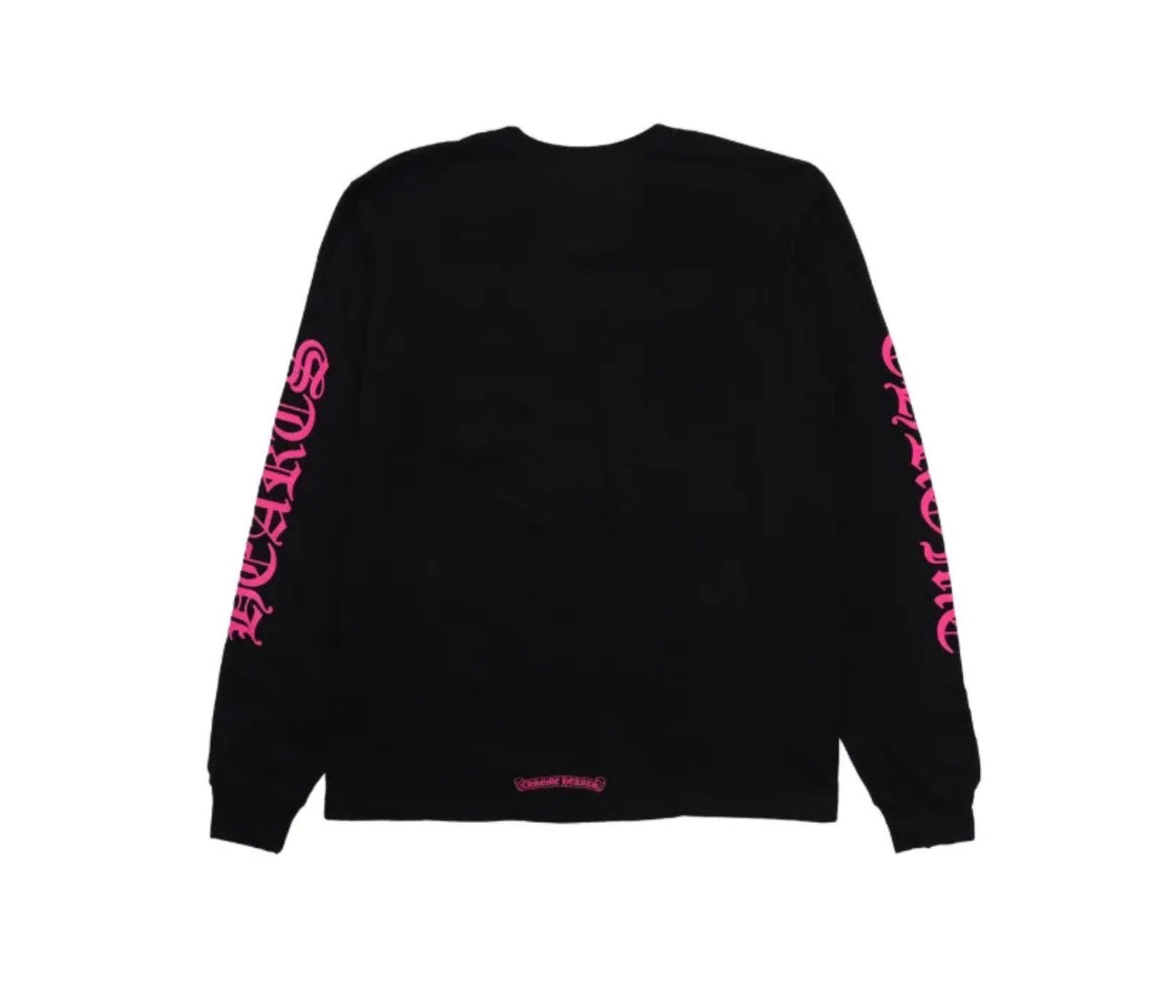 Chrome Hearts Neck Logo Longsleeve Black/Pink