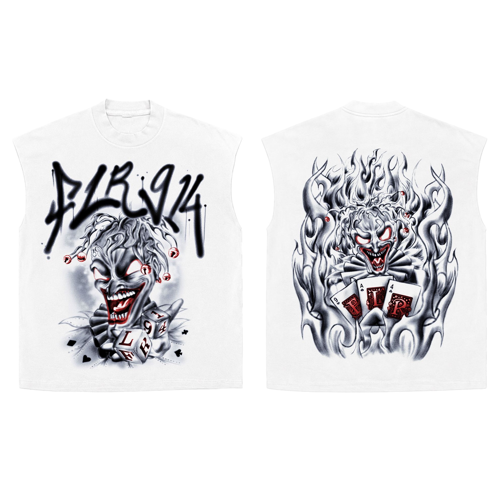 Floor 914 Jester Dice Sleeveless Tee