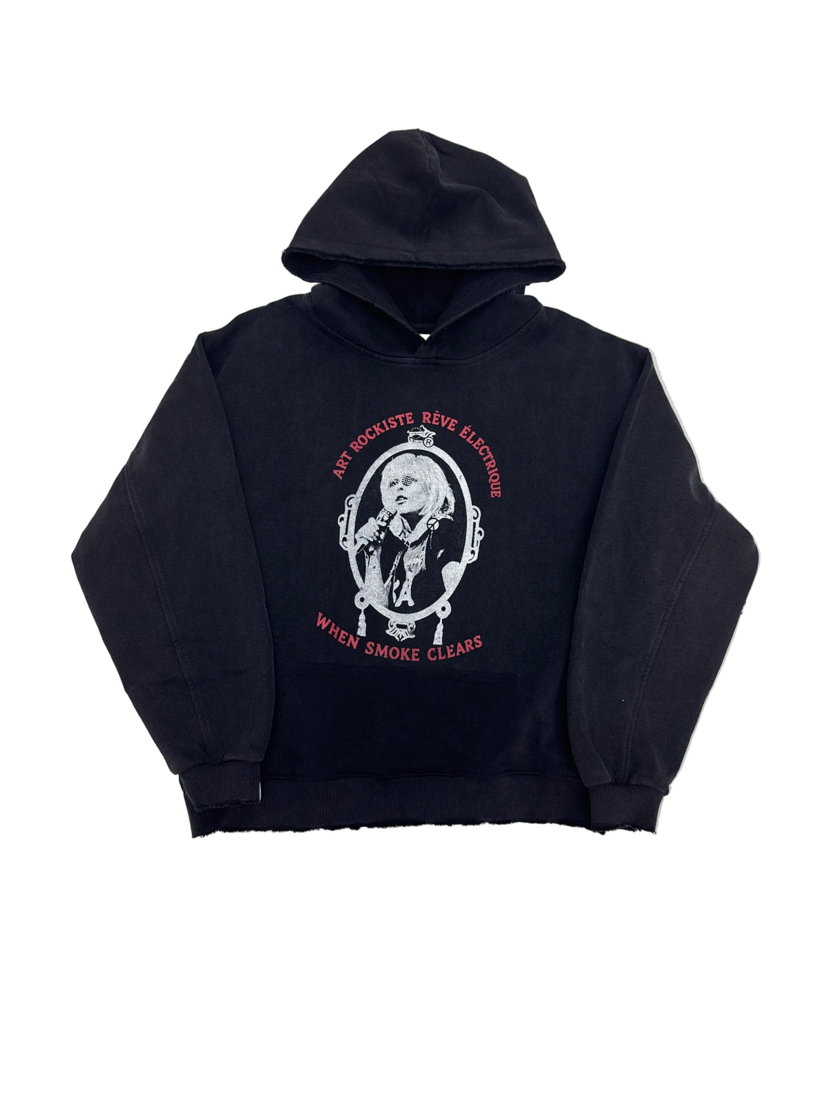 When Smoke Clears ‘Art Rock’ Hoodie Pull Over Black