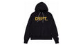 Gallery Dept Black Yellow Dept Pullover Hoodie (Copy)