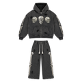 Floor 914 ‘Skull’ Sweatsuit Black Wash