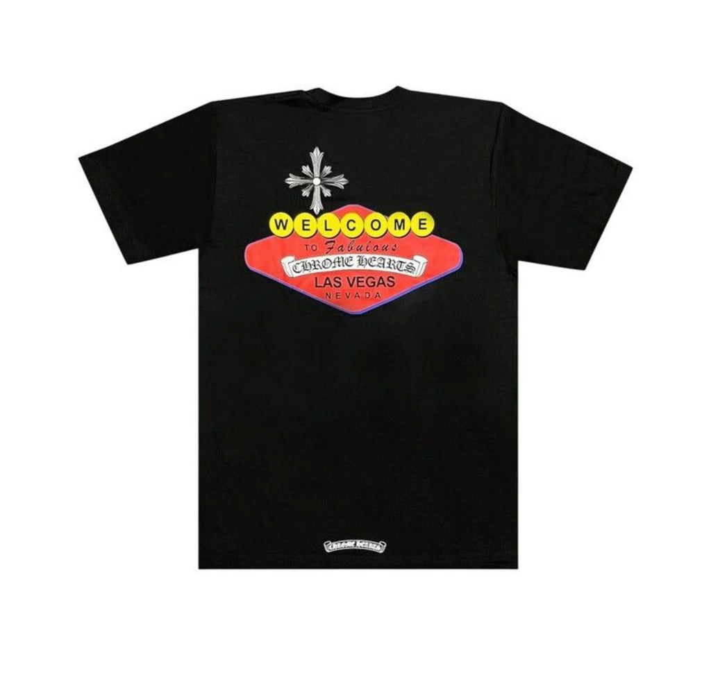 Chrome Hearts Scroll ‘Las Vegas’ Tee Black