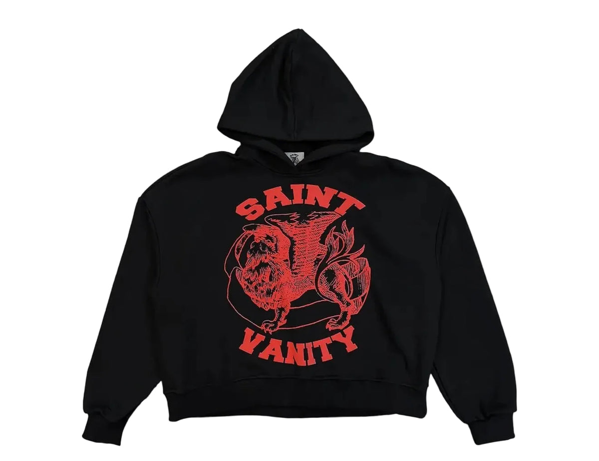 Saint Vanity ‘Griffin’ Hoodie Black/Red