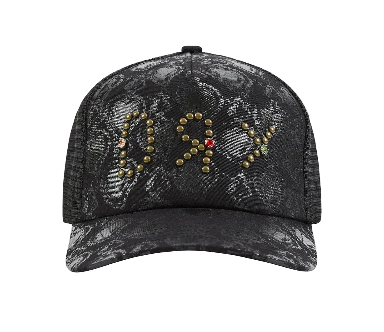When Smoke Clears ‘Dry Studded’ Trucker Hat Black
