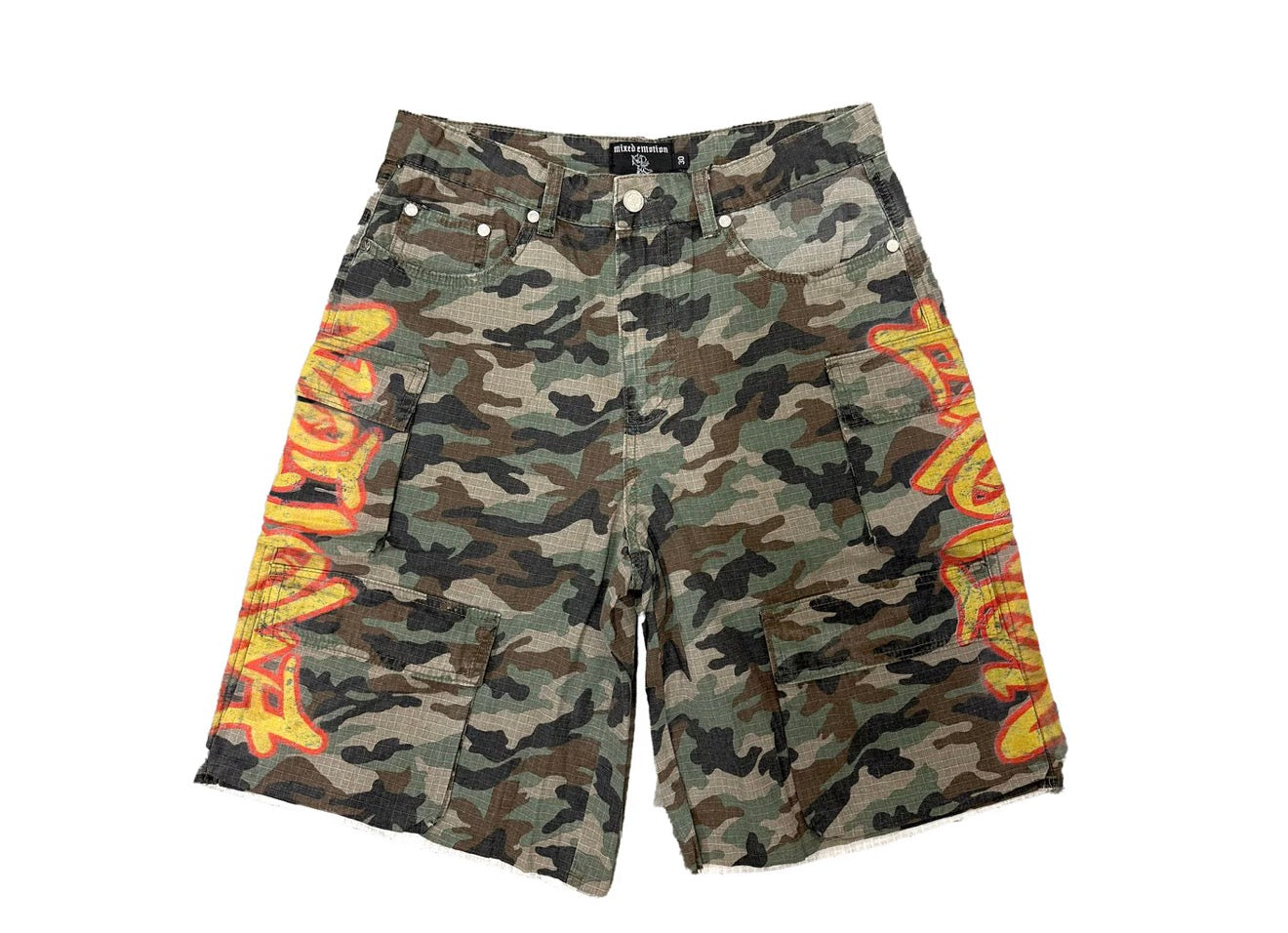 Mixed Emotions 'Battle' Camo Shorts