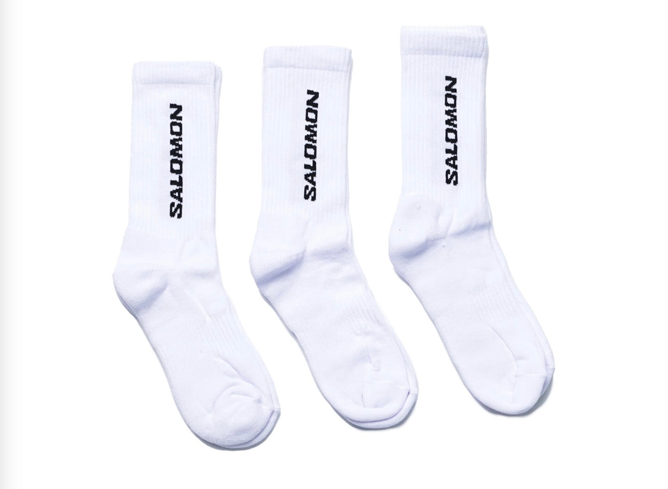 Salomon White Socks (Single)