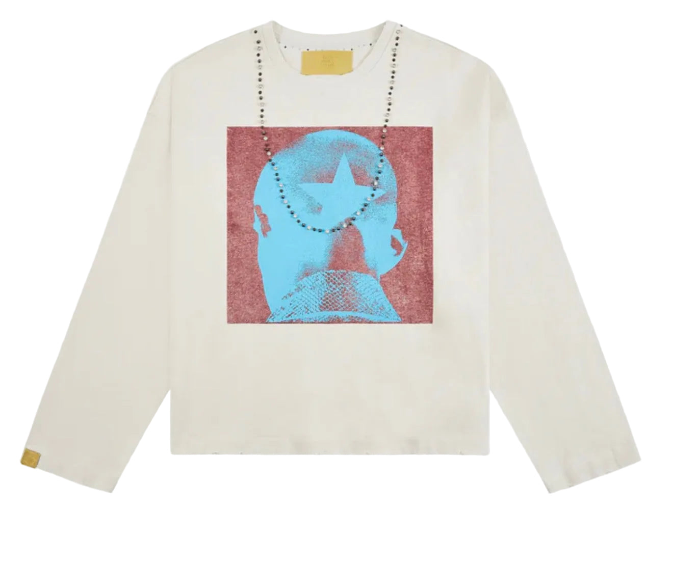 When The Smoke Clears Patch Star Head Studded Longsleeve