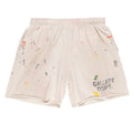 Gallery Dept ‘Paint Splattered’ Sweat Shorts Tan