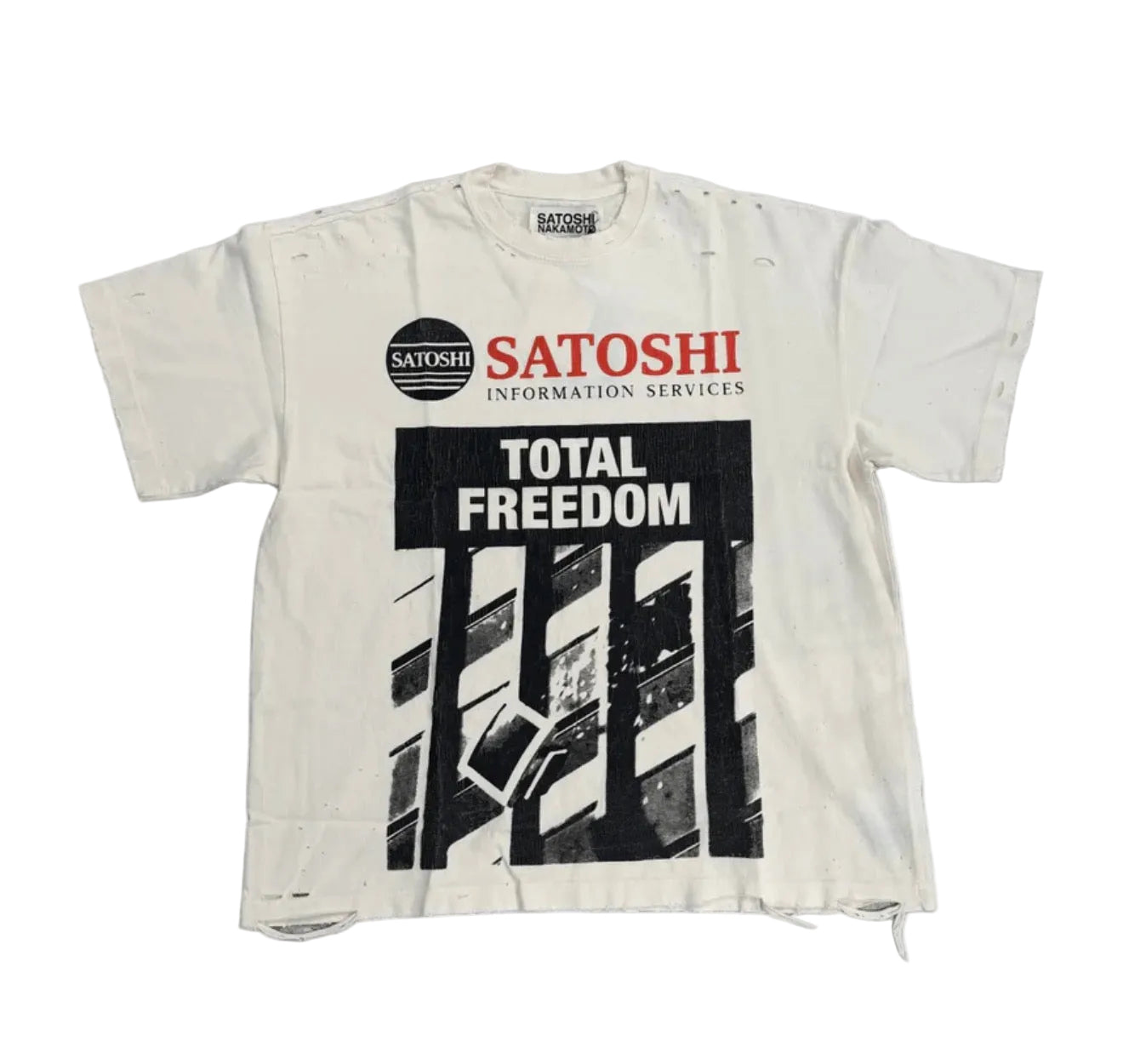 Satoshi Nakamoto ‘Total Freedom’ Tee